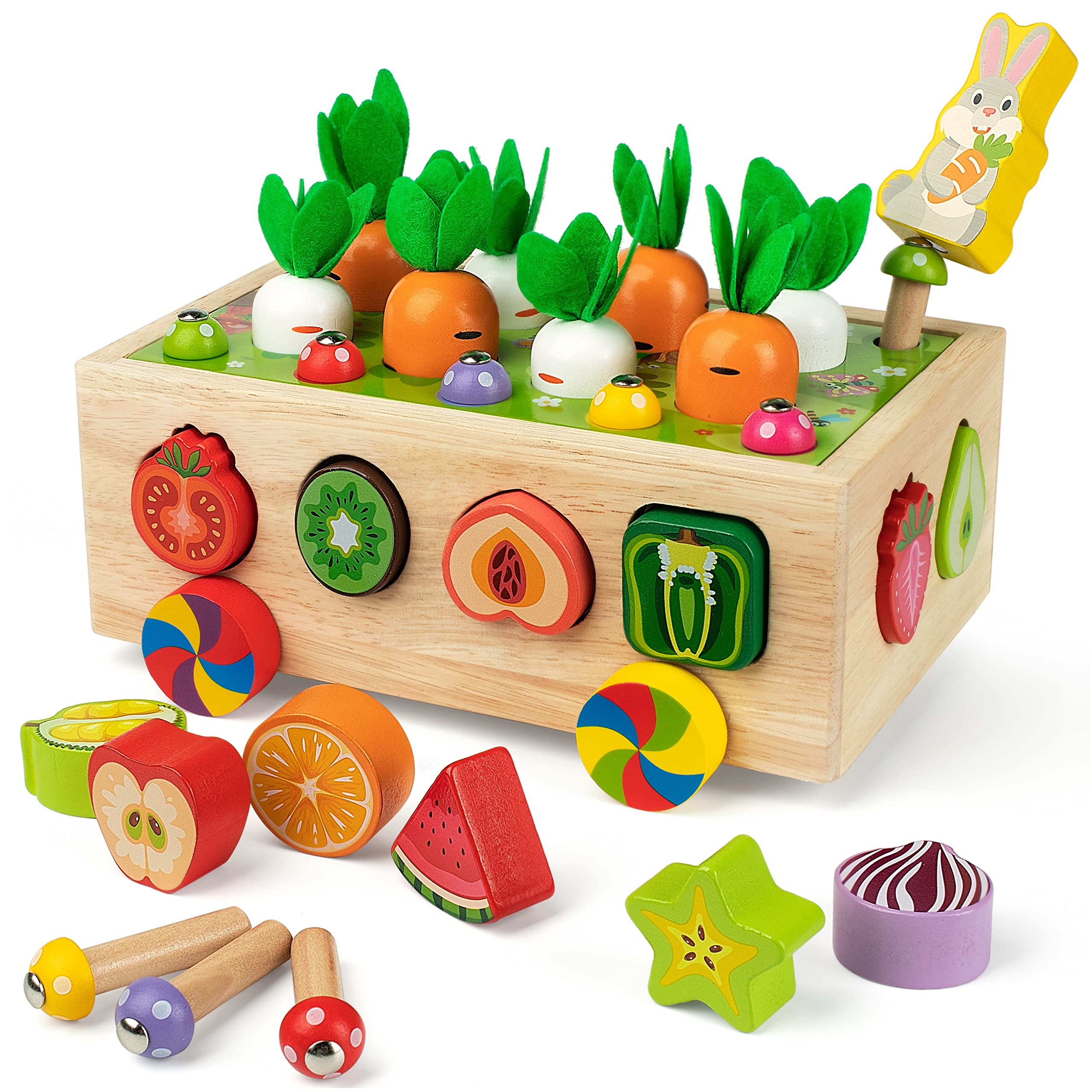 Montessori Vegetable Set for fine motor skills