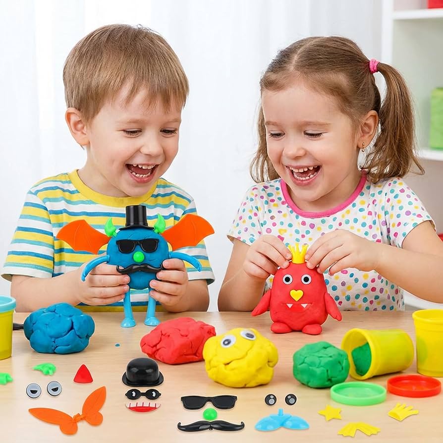 Play-Doh modeling clay with tools and accessories