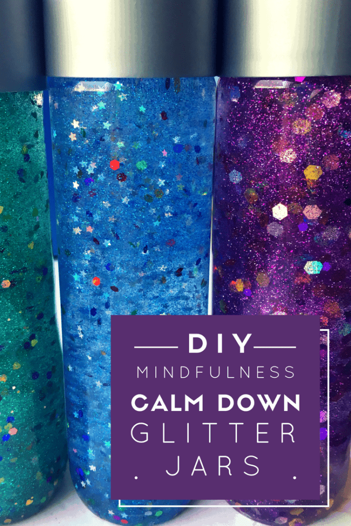 A calming corner with a fiber optic lamp and glitter sensory bottles, creating a peaceful space